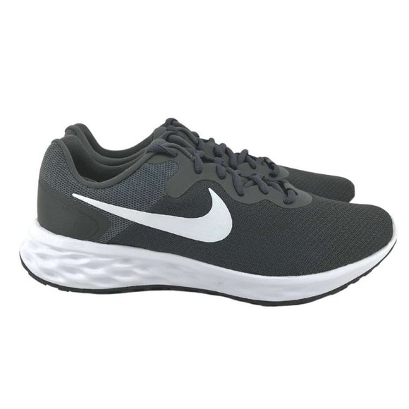 Nike | Men's Revolution 6 NN Running Shoes | Grey & White | Size 9 - Picture 3 of 7
